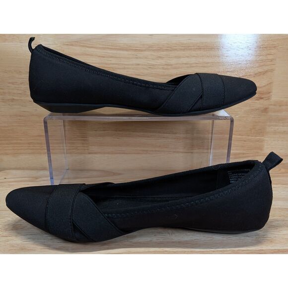 Anne Klein iFlex Black Block Heel Women’s Size 8M Dress Comfort Work Shoe - Picture 1 of 9